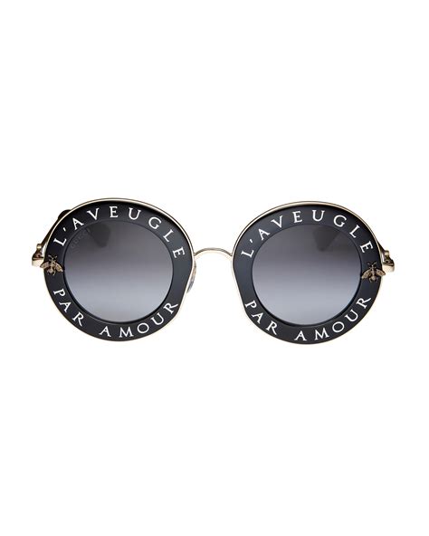 blind for love Gucci glasses